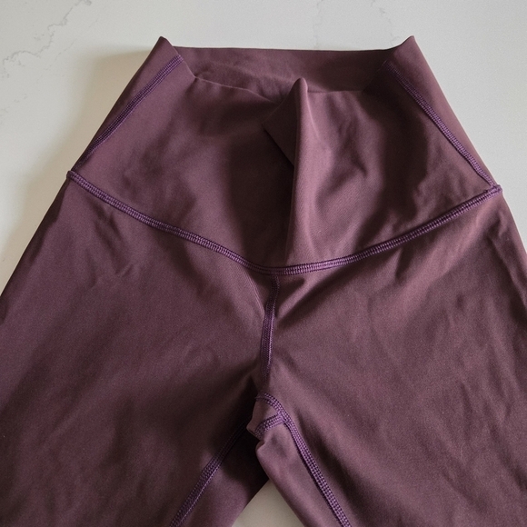 Lululemon Wunder Under Pant Hi-Rise Ombre Black Cherry Purple Burgundy Size 6 - Picture 3 of 8